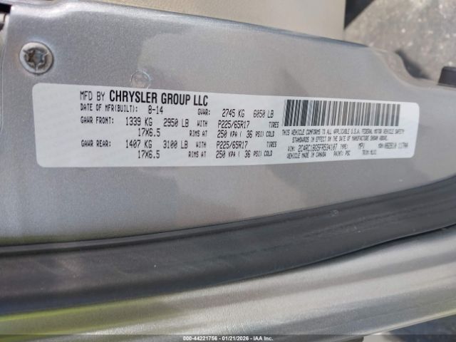 2015 CHRYSLER TOWN & COUNTRY 2C4RC1BG5FR534107 Photo 8