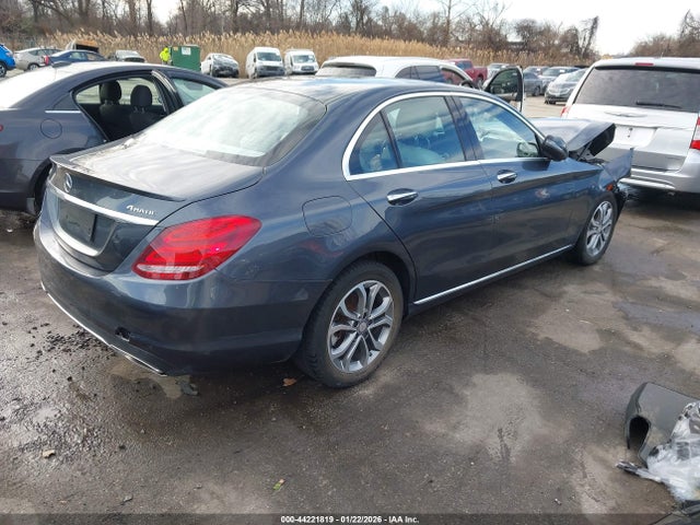 44221819 :رقم المزاد ، 55SWF4KB4GU138312 vin ، 2016 Mercedes-benz C 300 4matic مزاد بيع