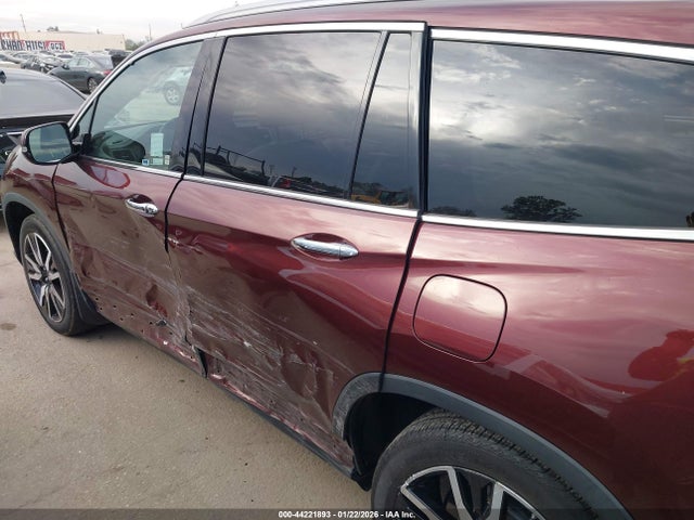 5FNYF5H96MB017622 Honda Pilot 2wd Touring 8 Passenger