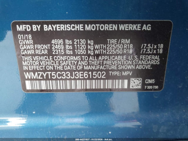 2018 MINI COUNTRYMAN WMZYT5C33J3E61502 Photo 8