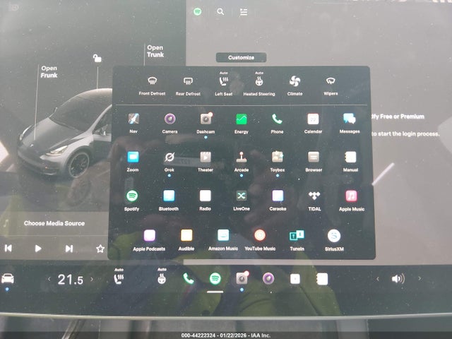 2023 Tesla Model Y Performance Dual Motor All-wheel Drive მანქანა იყიდება აუქციონზე, vin: 7SAYGDEF6PF863340, აუქციონის ნომერი: 44222324