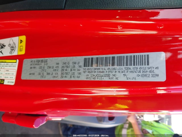 1C4HJXDG3JW122592 Jeep Wrangler Unlimited Sport S 4x4