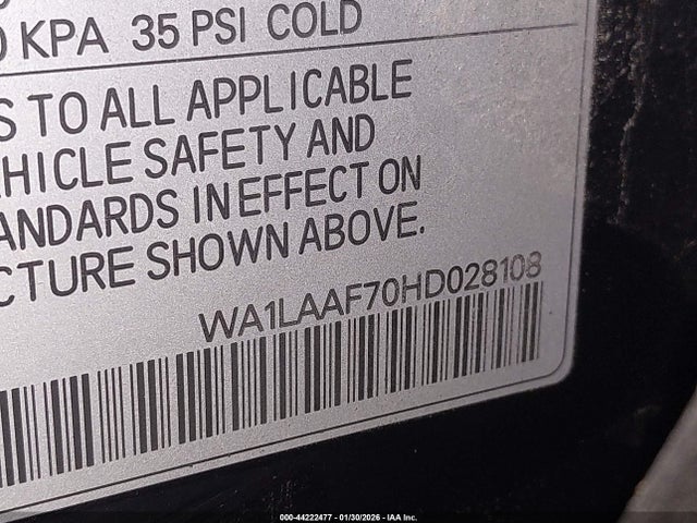 2017 AUDI Q7 WA1LAAF70HD028108 Photo 8