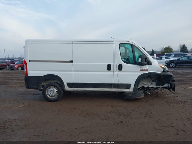 44222516 :رقم المزاد ، 3C6LRVAG0NE127526 vin ، 2022 Ram Promaster 1500 Low Roof 136 Wb مزاد بيع