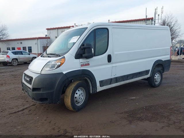 44222516 :رقم المزاد ، 3C6LRVAG0NE127526 vin ، 2022 Ram Promaster 1500 Low Roof 136 Wb مزاد بيع