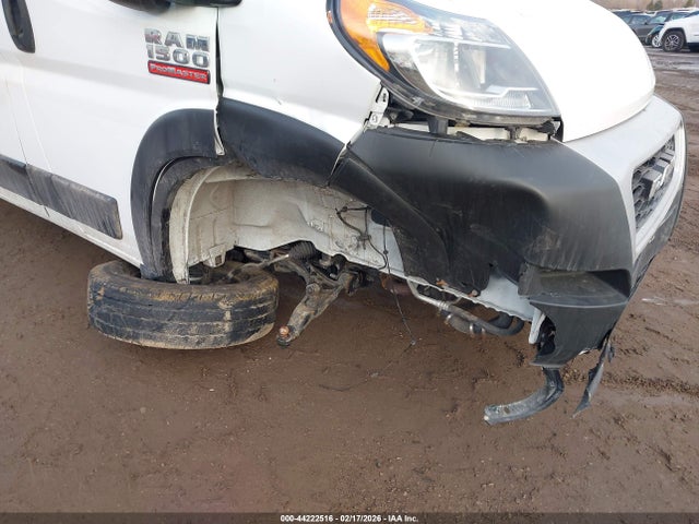 44222516 :رقم المزاد ، 3C6LRVAG0NE127526 vin ، 2022 Ram Promaster 1500 Low Roof 136 Wb مزاد بيع