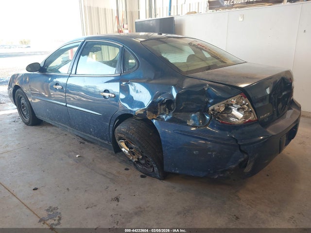 44222604 :رقم المزاد ، 2G4WC562151255335 vin ، 2005 Buick Lacrosse Cx مزاد بيع