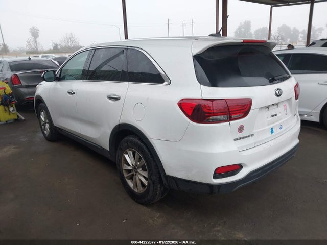 5XYPG4A38KG533544 KIA Sorento 2.4l Lx