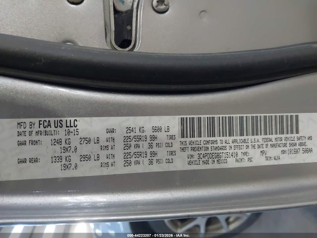 3C4PDDEG8GT151410 Dodge Journey R/t