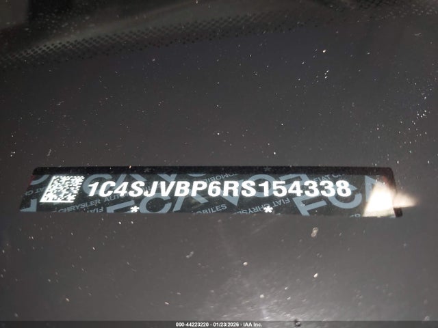 2024 Jeep Wagoneer Series Ii 4x4 მანქანა იყიდება აუქციონზე, vin: 1C4SJVBP6RS154338, აუქციონის ნომერი: 44223220