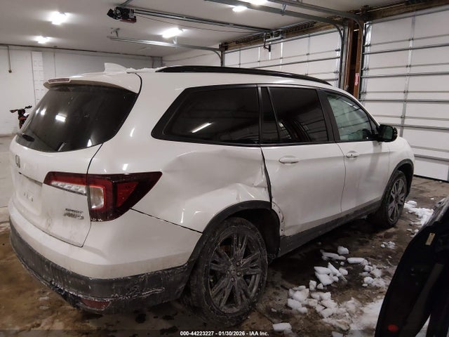 Продажа на аукционе авто 2022 Honda Pilot Awd Sport, vin: 5FNYF6H30NB052451, номер лота: 44223227