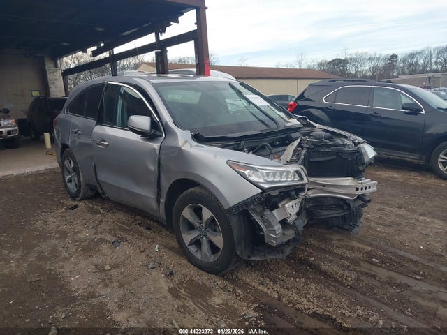 44223273 :رقم المزاد ، 5FRYD4H26GB037987 vin ، 2016 Acura Mdx Acurawatch Plus Package مزاد بيع