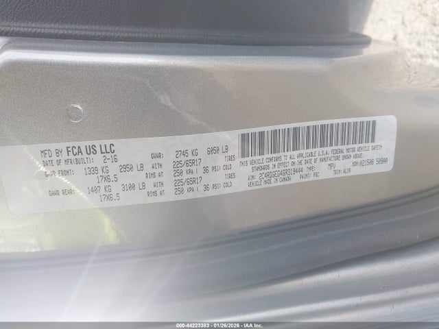 2C4RDGEG4GR319444 Dodge Grand Caravan R/t