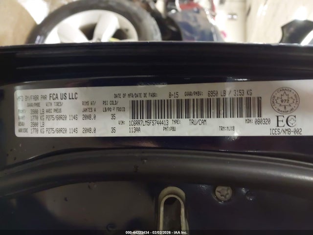 2015 RAM 1500 1C6RR7LM5FS744413 Photo 8