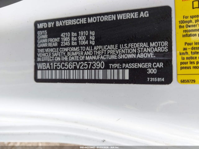 2015 BMW 228I WBA1F5C56FV257390 Photo 8