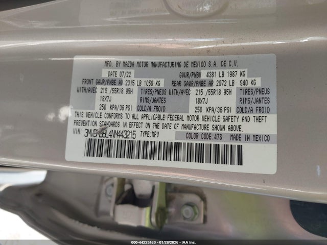 Mazda Cx-30 Select 2022 3MVDMBBL4NM443215 Image 9