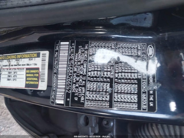 2008 LAND ROVER RANGE ROVER SALME15468A266142 Photo 8