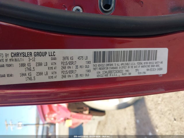 2012 JEEP PATRIOT 1C4NJRBB7CD630231 Photo 8