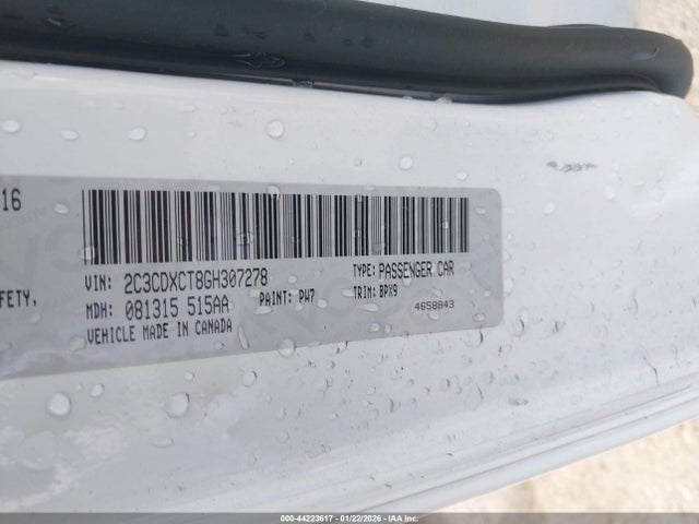 Dodge CHARGER R/T 2016 2C3CDXCT8GH307278 Image 9