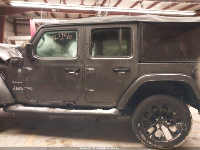 Продажа на аукционе авто 2023 Jeep Wrangler 4xe Sahara 4x4, vin: 1C4JJXP68PW684890, номер лота: 44223756