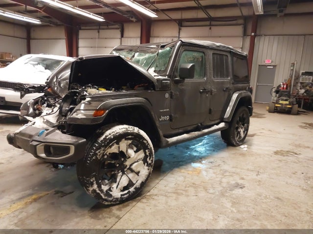 Продажа на аукционе авто 2023 Jeep Wrangler 4xe Sahara 4x4, vin: 1C4JJXP68PW684890, номер лота: 44223756