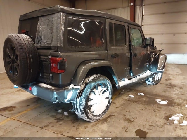 Продажа на аукционе авто 2023 Jeep Wrangler 4xe Sahara 4x4, vin: 1C4JJXP68PW684890, номер лота: 44223756