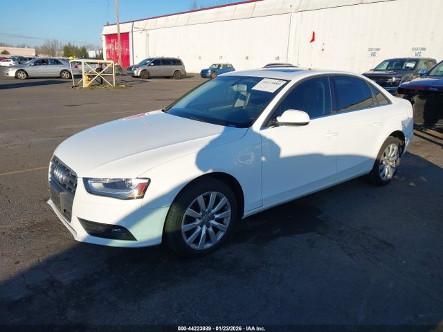 2013 AUDI A4 WAUBFAFL7DN046137 Photo 1