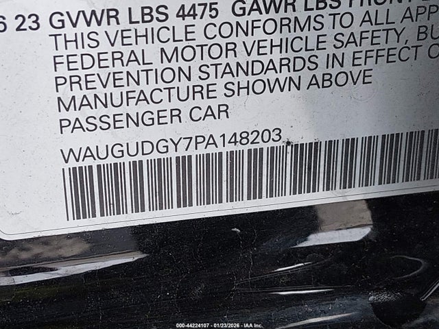 2023 AUDI A3 WAUGUDGY7PA148203 Photo 8