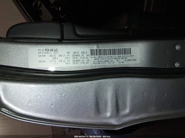 1C4RJFAG1JC268235 Jeep Grand Cherokee Laredo E 4x4