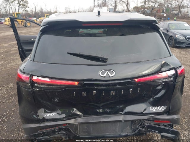44224120 :رقم المزاد ، 5N1AL1FS8SC351939 vin ، 2025 Infiniti Qx60 Luxe Awd مزاد بيع