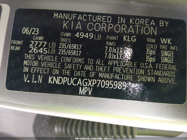 2023 KIA SPORTAGE HYBRID KNDPUCAGXP7095989 Photo 8