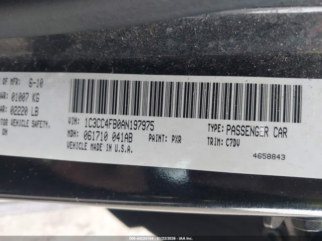 2010 CHRYSLER SEBRING 1C3CC4FB0AN197975 Photo 8