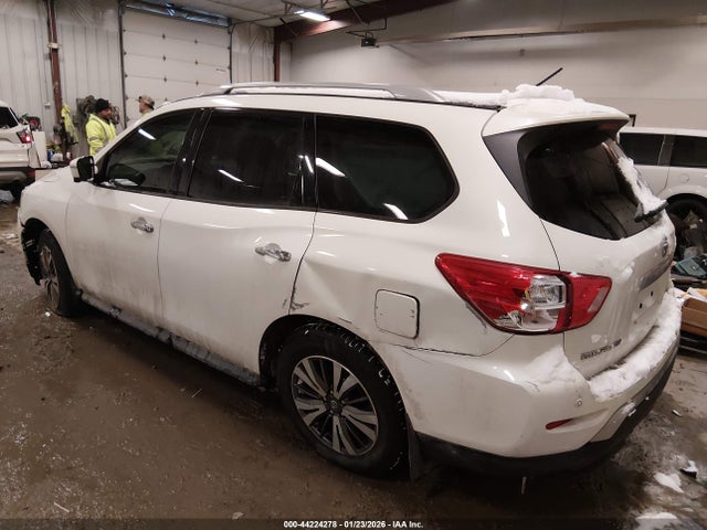 2017 Nissan Pathfinder Sl მანქანა იყიდება აუქციონზე, vin: 5N1DR2MM7HC600939, აუქციონის ნომერი: 44224278