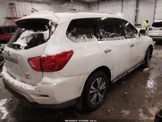 2017 Nissan Pathfinder Sl მანქანა იყიდება აუქციონზე, vin: 5N1DR2MM7HC600939, აუქციონის ნომერი: 44224278