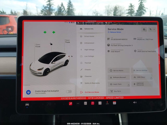 2019 TESLA MODEL 3 5YJ3E1EAXKF485032 Photo 6