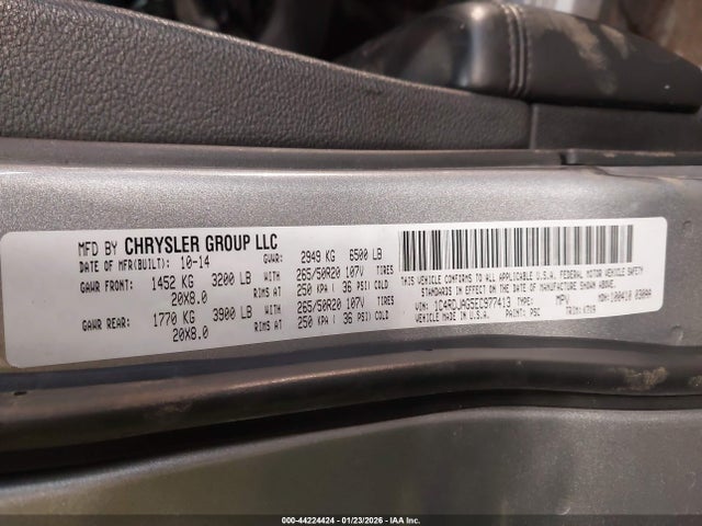Dodge Durango Sxt 2014 1C4RDJAG5EC977413 Image 9