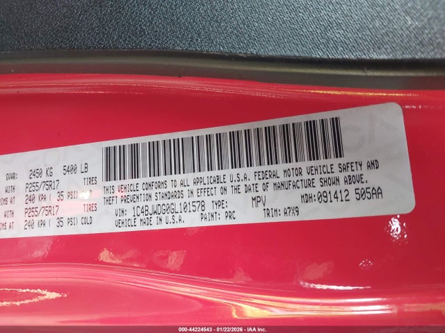 2016 JEEP WRANGLER UNLIMITED 1C4BJWDG0GL101578 Photo 8