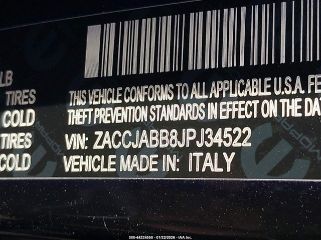 2018 JEEP RENEGADE ZACCJABB8JPJ34522 Photo 8