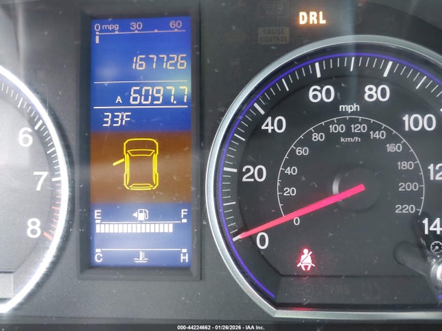 44224662 :رقم المزاد ، JHLRE4H70AC014551 vin ، 2010 Honda Cr-v Ex-l مزاد بيع