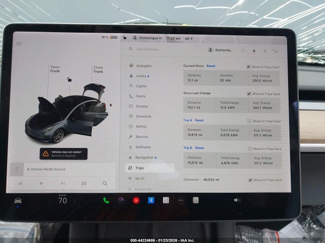 5YJ3E1EB8NF112813 Tesla Model 3 Long Range Dual Motor All-wheel Drive