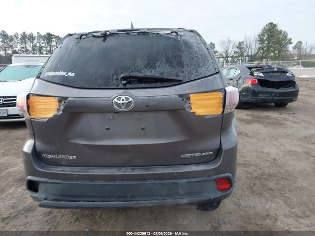 Toyota Highlander Limited V6 2016 5TDDKRFH6GS335879 Image 16