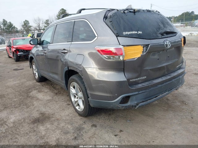 Toyota Highlander Limited V6 2016 5TDDKRFH6GS335879 Image 3