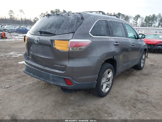 Toyota Highlander Limited V6 2016 5TDDKRFH6GS335879 Image 4