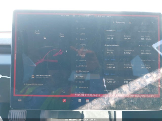 2025 TESLA MODEL 3 5YJ3E1EA2SF909237 Photo 6