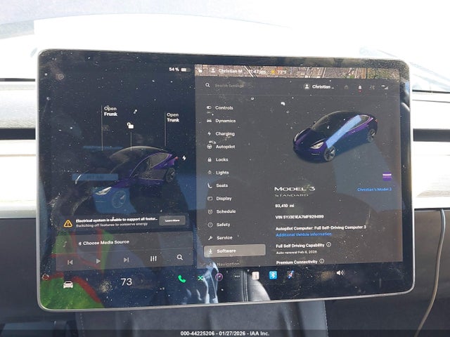 2021 TESLA MODEL 3 5YJ3E1EA7MF929499 Photo 6