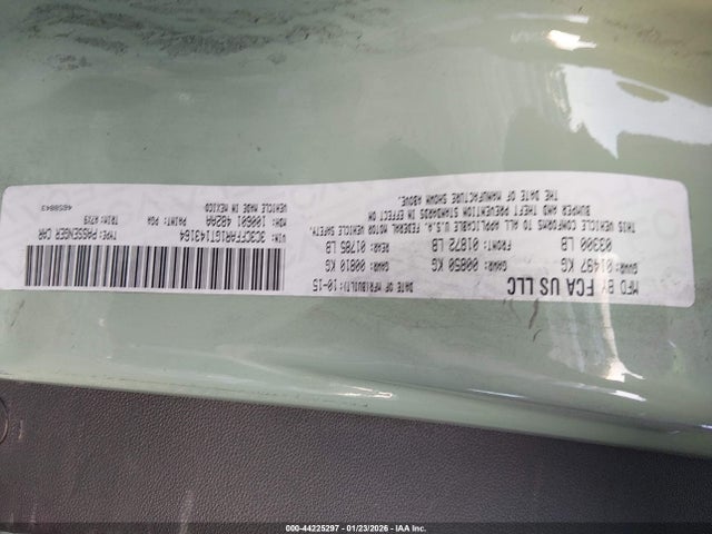 2016 FIAT 500 3C3CFFAR1GT143164 Photo 8