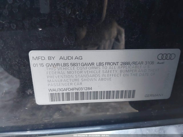 2015 AUDI A8 L WAU3GAFD4FN031284 Photo 8