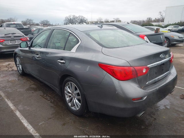 Auction sale of the 2014 Infiniti Q50 Hybrid Premium, vin: JN1AV7APXEM691177, lot number: 44225579