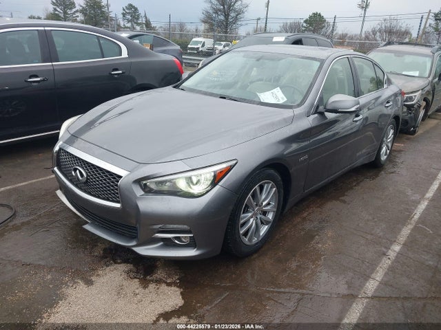 2014 INFINITI Q50 HYBRID JN1AV7APXEM691177 Photo 1