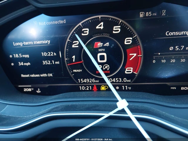 Aukcja sprzedaży 2018 Audi S4 3.0t Premium Plus, vin: WAUB4AF4XJA120068, numer aukcji: 44225701
